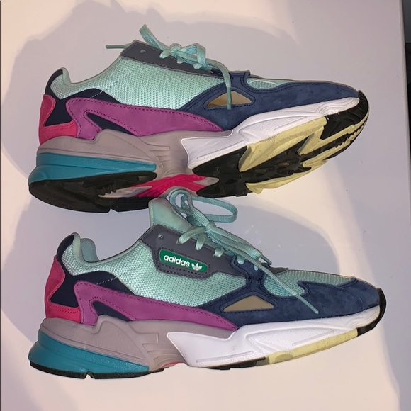 adidas falcon hi res green